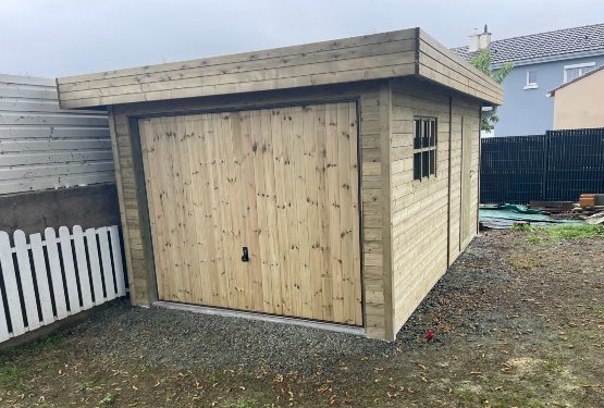 Garage en bois